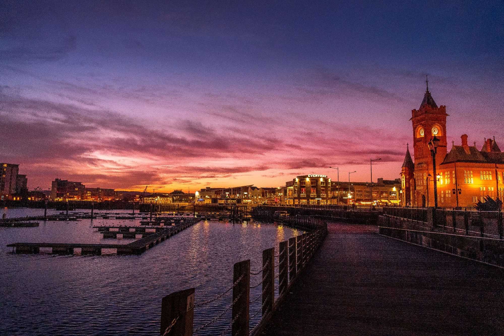 by Nick Fewings - Cardiff bay